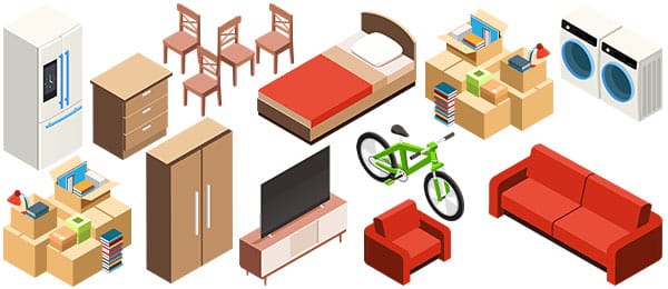 Items in 10x24 unit example