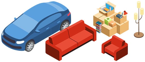 Items in 12x30 unit example