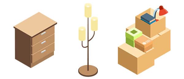 Items in 5x5 unit example
